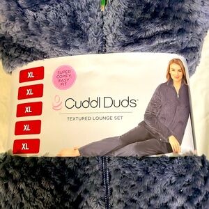 Cozy, comfortable adult textured lounge, set super comfy, easy fit, two-piece
